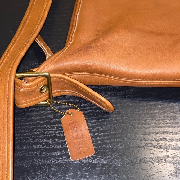Coach Bags Coach British Tan Leather Bucket Crossbody Bag Poshmark